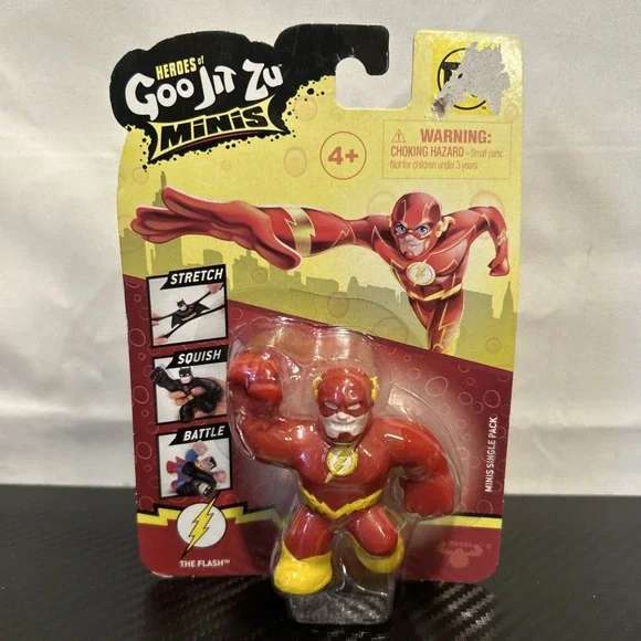 DC‎ HEROES THE FLASH MINIS GOO JIT ZU STRETCHY ACTION FIGURE 2020 BRAND NEW.