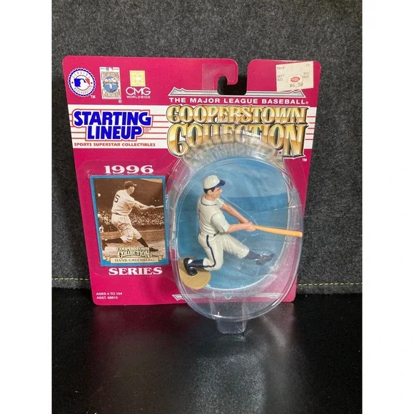 Kenner Starting Lineup 1996 Cooperstown Collection Hank Greenberg Detroit Tigers