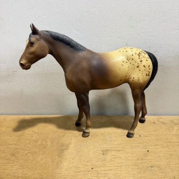 Breyer Traditional Sandy Bay Appaloosa Quarter Horse Yearling #103 Vtg Cm