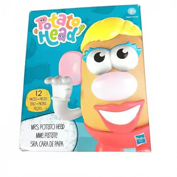 Potato Head‎ Mrs. Potato Head Classic Toy Kids Ages 2 Up Includes 12 Pieces New
