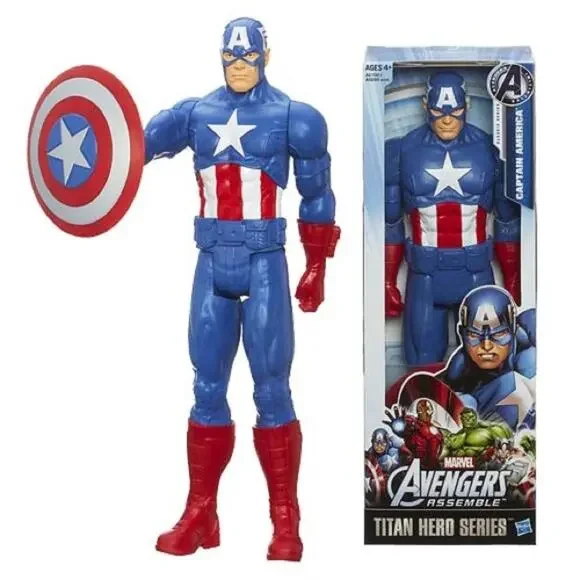 5 for $25| Marvel Avengers Assemble Titan Hero Series Captain‎ America 12”
