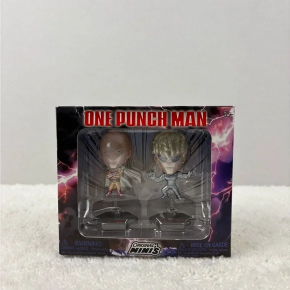 NIB One-Punch Man Original Minis Featuring Saitama and Genos