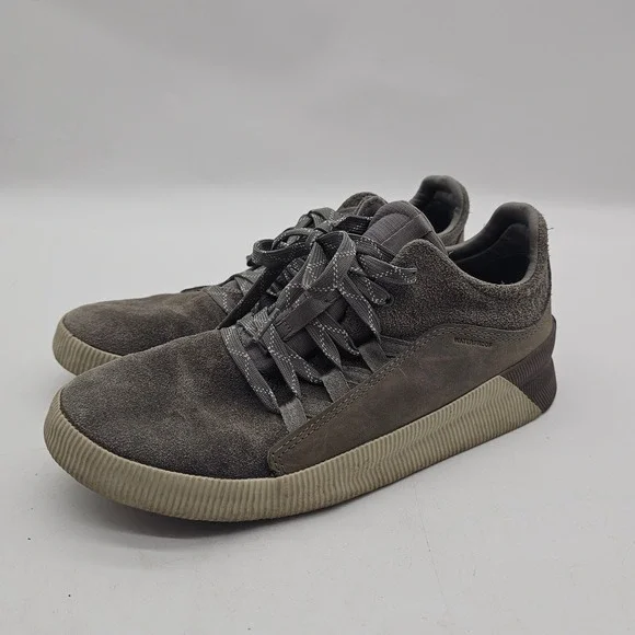 Sorel Out N About Plus Women Size 9.5 Gray Lace Up Waterproof Sneaker Shoes