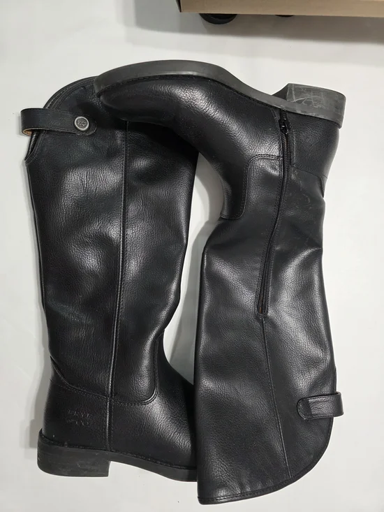 ​👢 Frye and Co. Kellie Button Tall Riding Boots