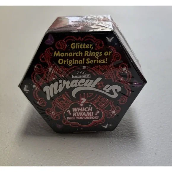 Playmates Toys Miraculous Ladybug Miracle Box Kwami Surprise Figure - Set of 2