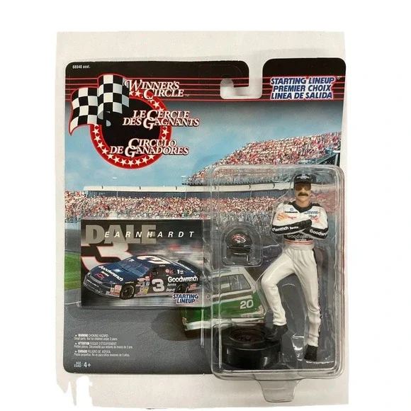 Dale Earnhardt Starting Lineup Winners Circle 1997 Figure French Card‎