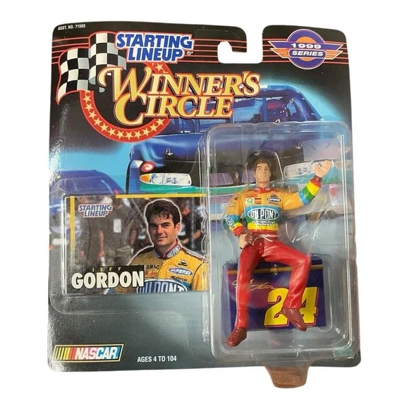 Jeff‎ Gordon Winner's Circle Starting Lineup 1999 NASCAR Action Figure Hasbro