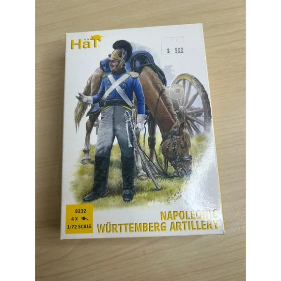 HaT 8232 Napoleonic Wurttemberg Artillery 1/72 Scale Model Figures‎ Set