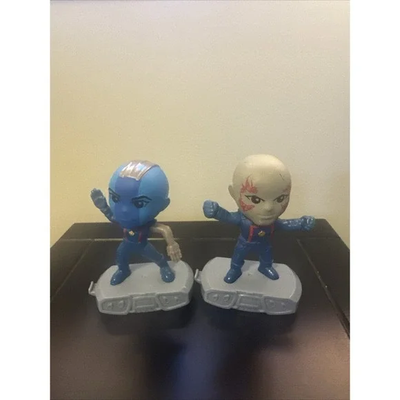 2023 McDonald's Happy Meal Toys MARVEL  Guardians of the Galaxy  DRAX & Nebula