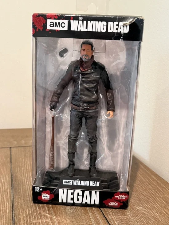 McFarlane Toys The Walking Dead Negan Action Figure w/ Bat Stand Age 12+ AMC