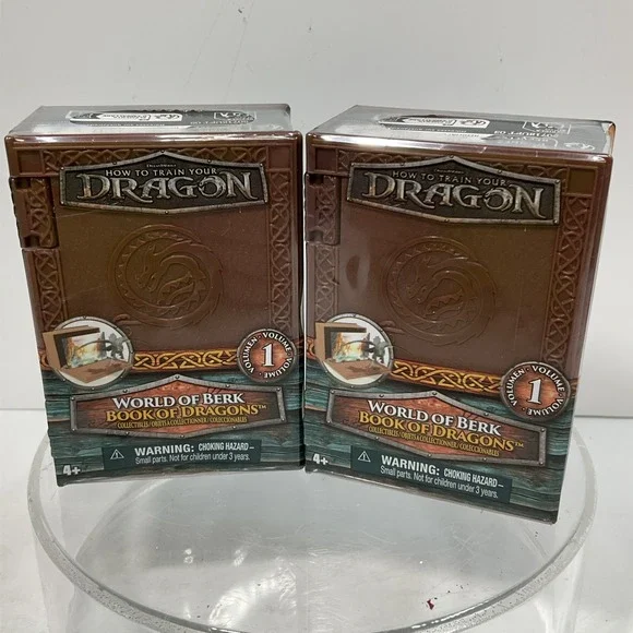 Lot Of 2: How To Train Your Dragon World of Berk Book of Dragons Blind Box Vol 1