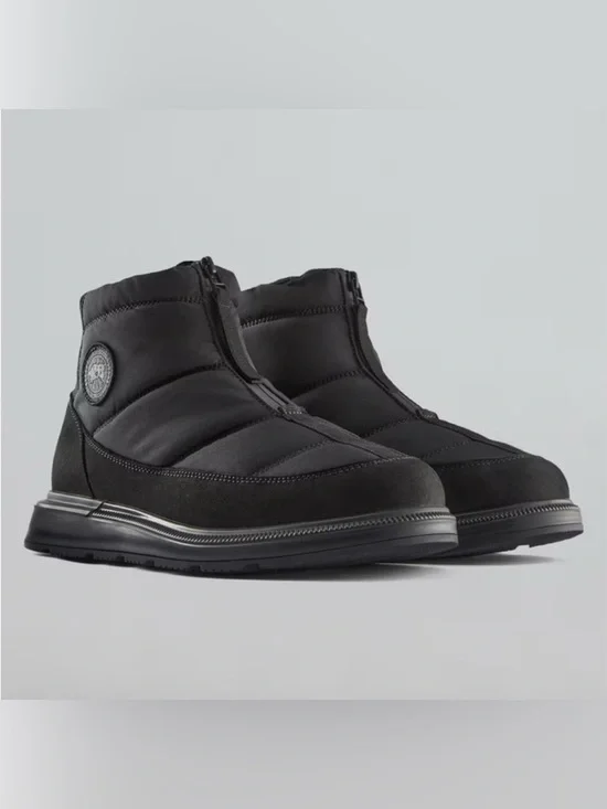 Canada Goose Cypress Puffer Boot Mini bootie 6 37 black with black disk $525