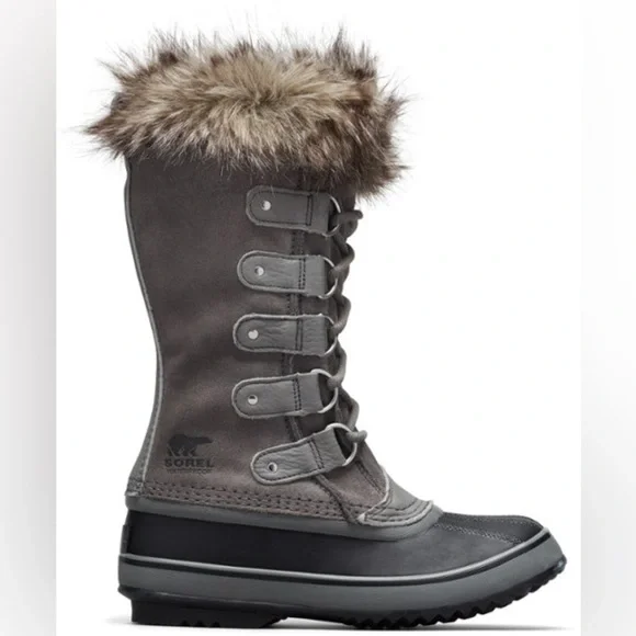 Sorel Gray and Black Winter Boots