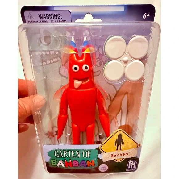 PhatMojo Garten of Banban Action‎ Figures Banban+Nabnab Kids Set Red Purple New