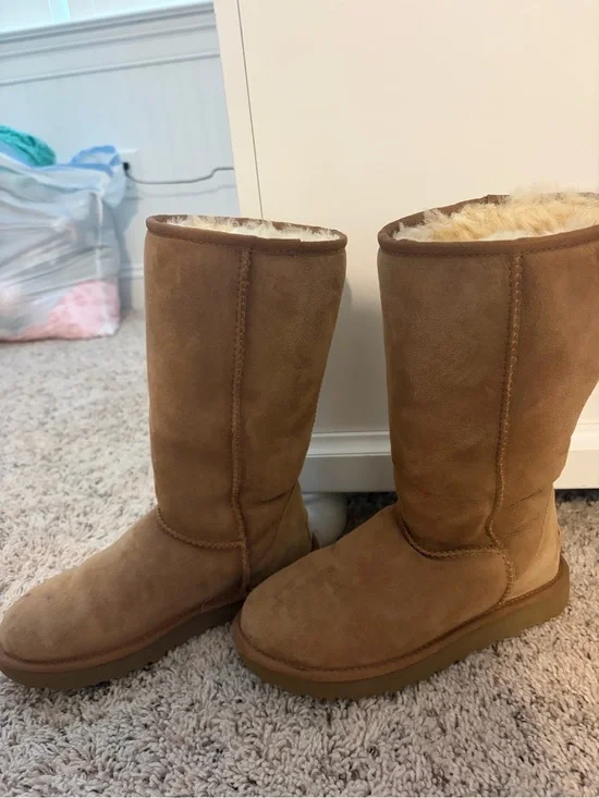 UGG Classic Tall Boots in Chestnut Brown