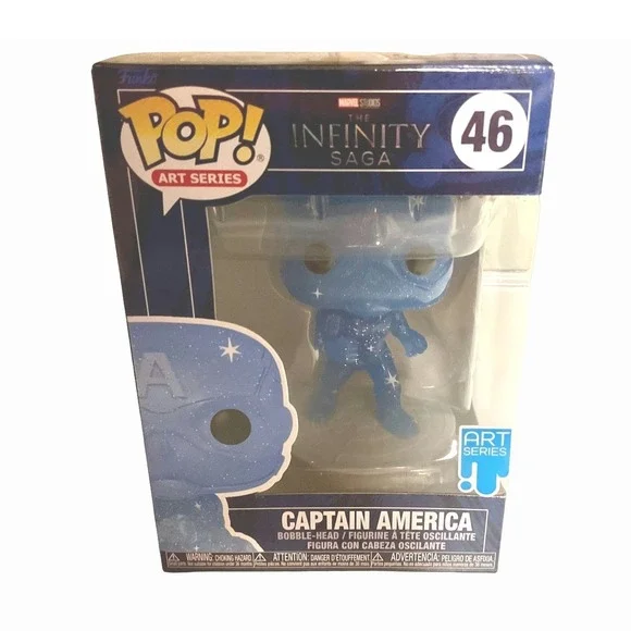 Funko Pop‎ Art Series Captain America 46 Infinity Saga New