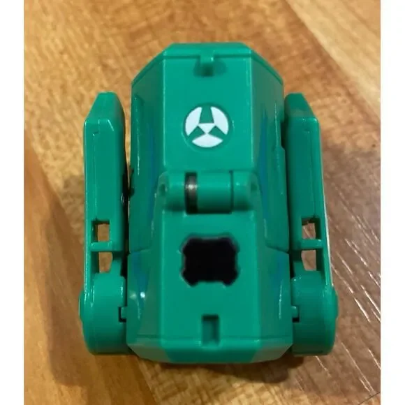 BAKUGAN Battle Turbine 60g‎ Green & Silver GUNDALIAN INVADERS Battle Gear