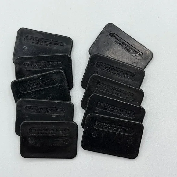Lot of 10 Vintage 80-90s GI Joe Action Figure Stands Black Peg Bases Hasbro
