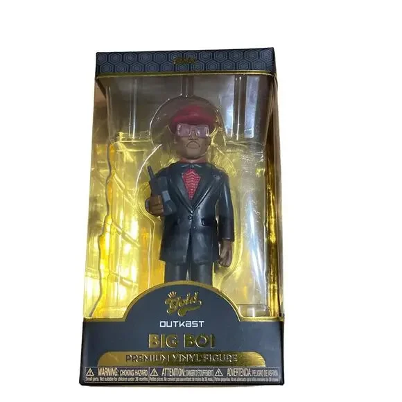 Funko BIG BOI Gold Premium Vinyl Figure - Outkast ~ 5 inch - New In‎ Box NIB