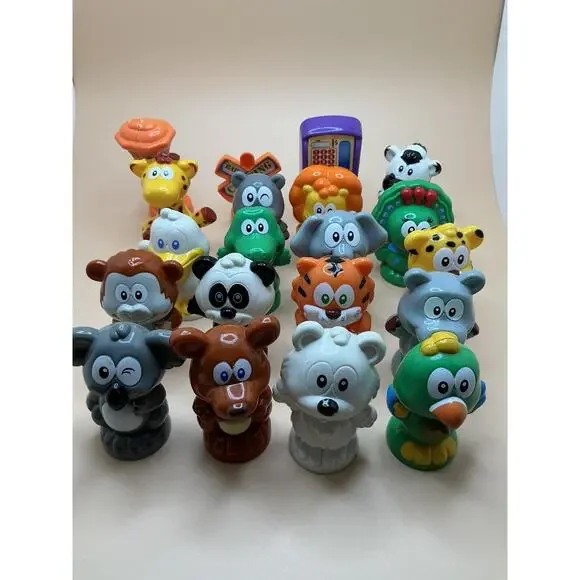 Vtech Smartville Alphabet Learning Train Animals (17) and objects (3): Lot of 20