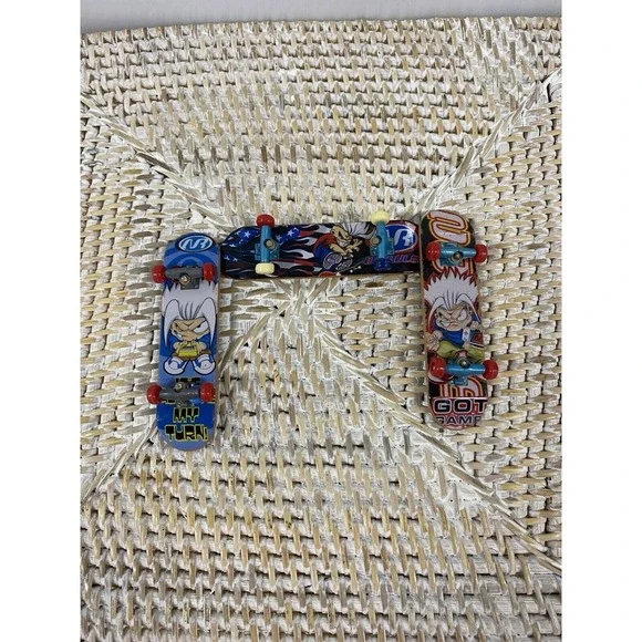 No Rules Y2K Vintage Lot Of 3‎ Cartoon Image Fingerboards