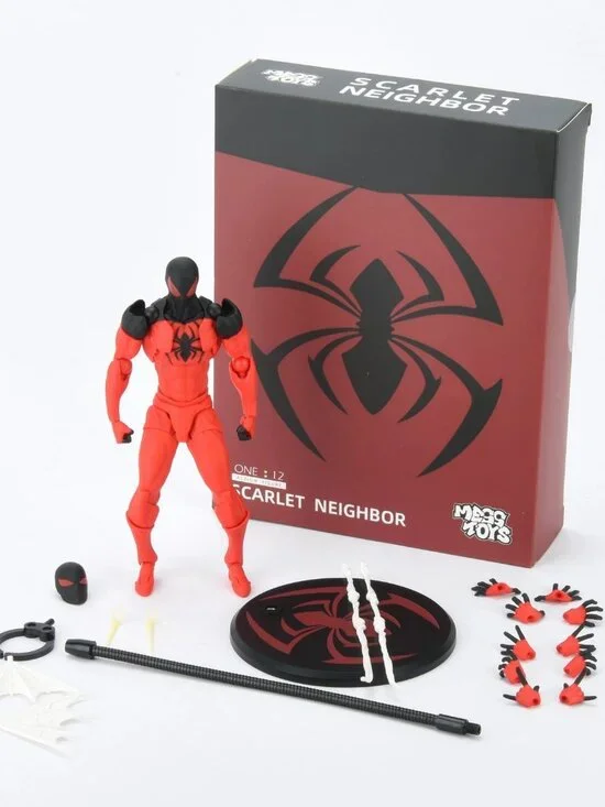 Spider-Man Scarlet Neighbor Symbiote & Kaine Parker 6
