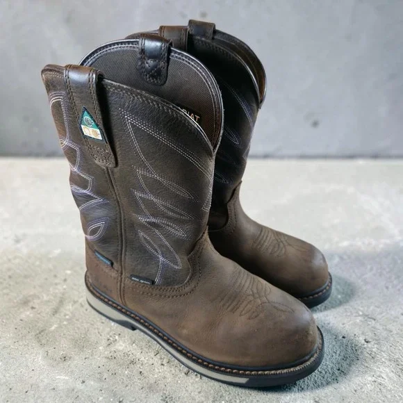 Ariat Womens Riveter CSA Waterproof Composite Toe Work Boot 6.5 C *Barely Worn*