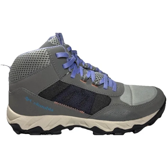 Columbia‎ Sportswear Women's 10 Flow Centre Shoes Gray And Purple Hiking