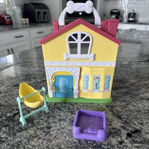 Disney Junior Puppy Dog Pals Stow And Go Playset Kids‎ Toy - House Only