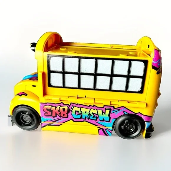 Tech Deck Sk8 Crew Ultra Sk8 Bus Transforming Skatepark Ramp Storage Toy