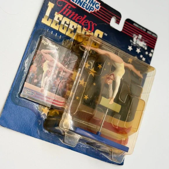 1996 Kenner Starting Lineup Timeless Legends Olga Korbut Gymnastics Figure NIB