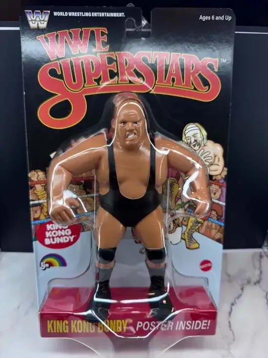 Mattel WWE Superstars King Kong Bundy Action Figure