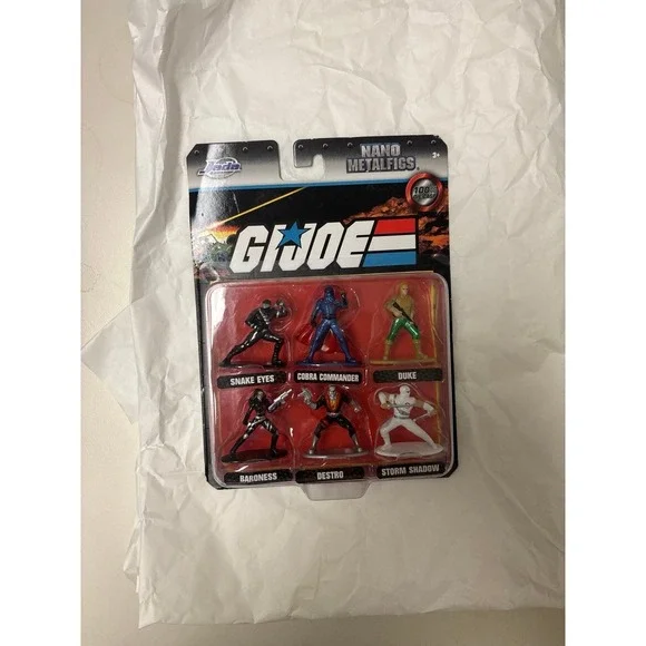 GI Joe, Nano Metal Figures. 6‎ Pieces