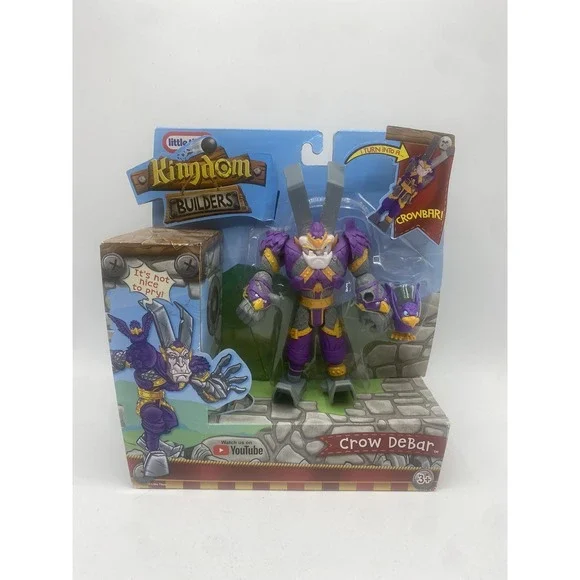 Little Tikes Kingdom Builders Crow‎ DeBar Action Figure in Original Package