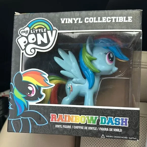 NIB Collectible My Little Pony Rainbow Dash Vinyl Collectible by Funko