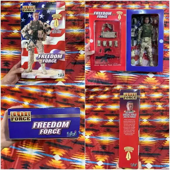 1/6 Scale US Army Special Force Delta Force Airborne Freedom Force Elite Force
