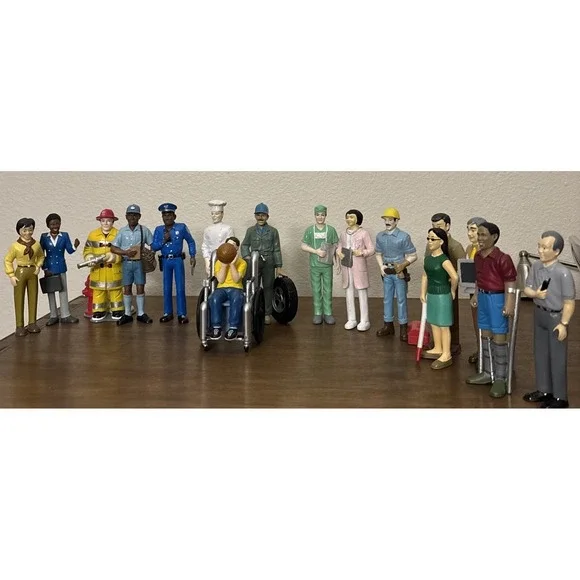 Professional‎ Career Inclusion Figures Diversity Play Education - Lot Of 16