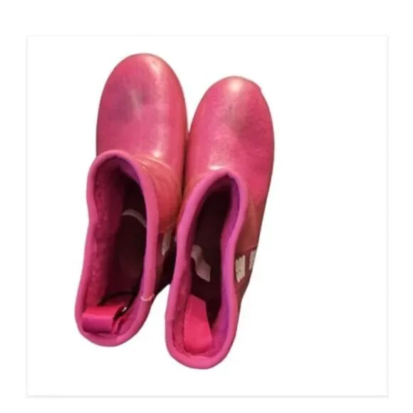 Ugg pink furry boots