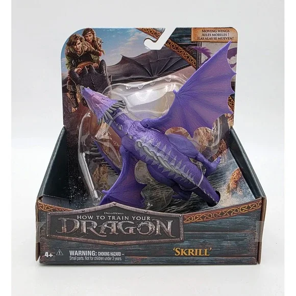 2025 How To Train Your Dragon Live Action Movie‎ - SKRILL  Action Figure New