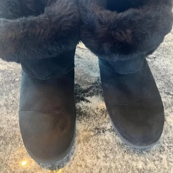Juicy Couture‎ faux fur-lined ankle boots