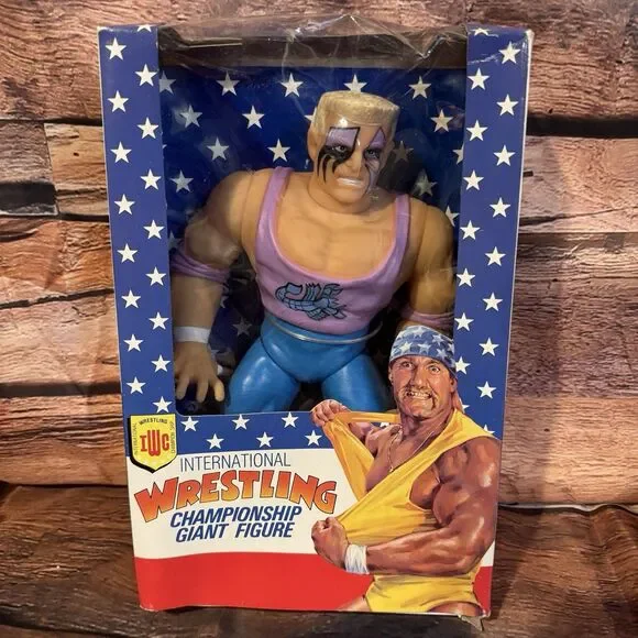 Vintage IWC Sting Giant Figure Wrestling Action Figure Rare KO International