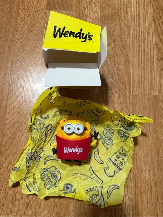 Wendy’s Minions Fry toy