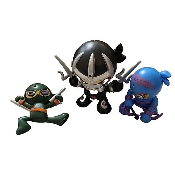 Fart Ninjas Lot Action‎ figures  Sounds Farty Pack Kids Toys