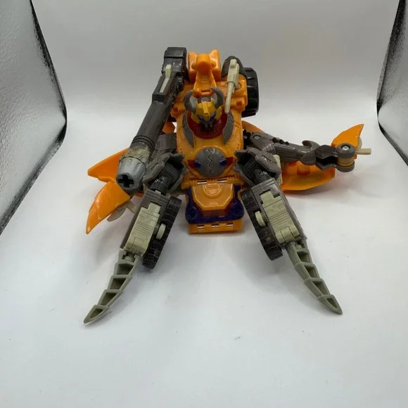 Transformers Cybertron Unicron Deluxe Class Tank Action Figure‎ Orange Grey