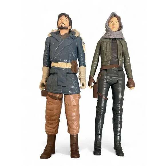 Star Wars Rogue One Captain Cassian Andor & Jyn Erzo Action Figures 12