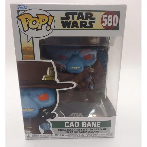 Funko Pop Star Wars Cad Bane‎ 580 The Book of Boba Fett Vinyl Figure New