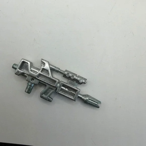 Vintage Transformers G1 Grimlock Gun‎ Twin Stunner Laser Weapon Accessory Silver
