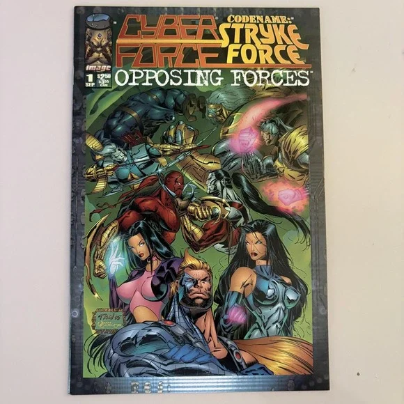 Cyberforce StrykeForce Opposing Forces #1 Image Comics 1995 1st Print Modern Age
