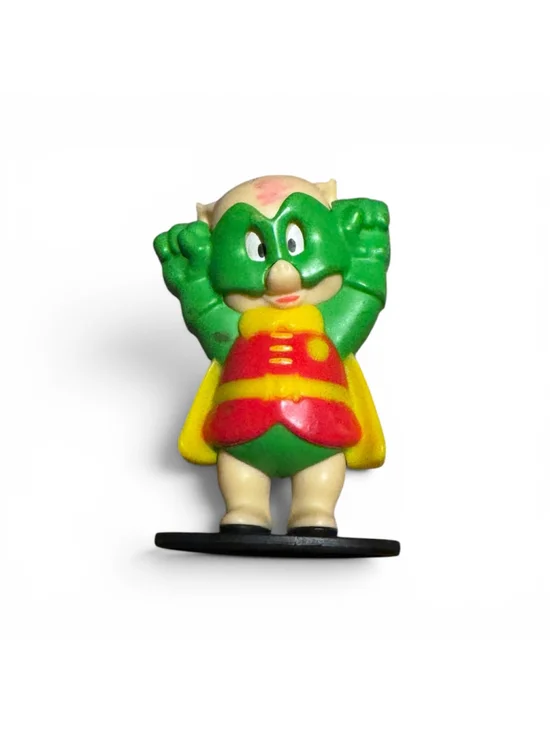 1996 Vintage Burger King Porky Pig Robin Action Figure
