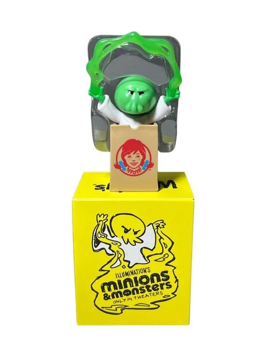 Wendy’s x Minions & Monsters ADULT Meal Toy BABY CTHULU Goomi Figure 2026 NEW